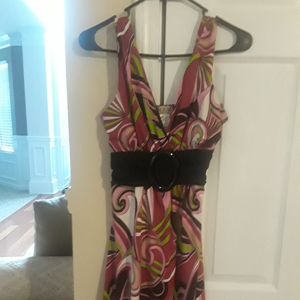 Multi Color Cute Dress